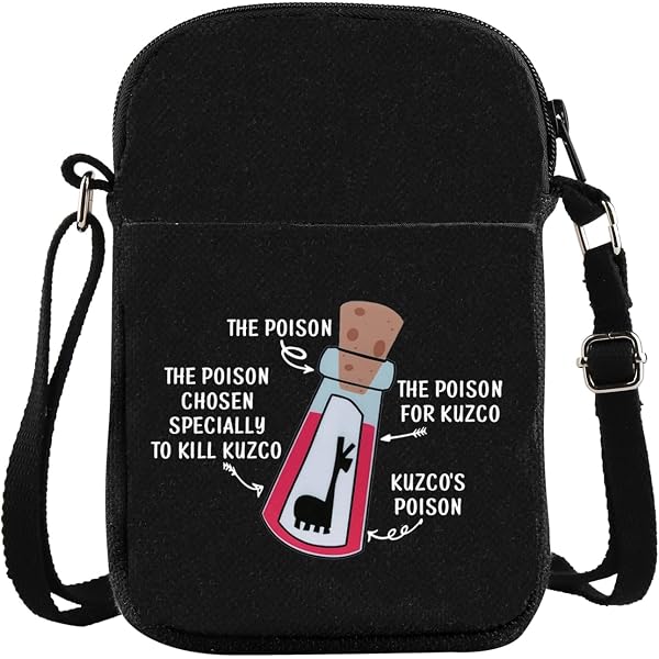 WCGXKO Cartoon Character Inspired Crossbody Bag Evil Jamaica