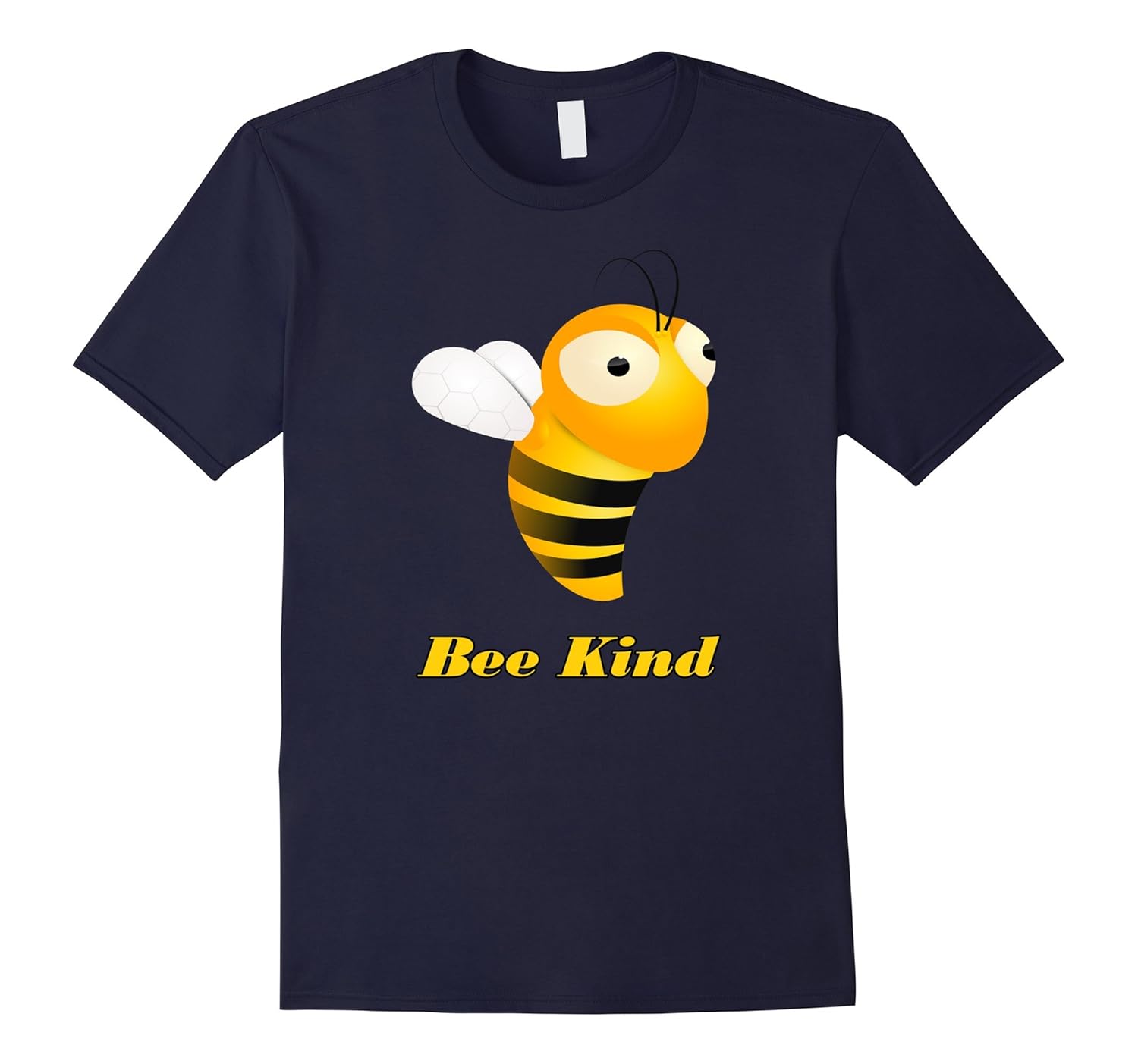 Bee Kind Bumblebee T-shirt Gold-Rose