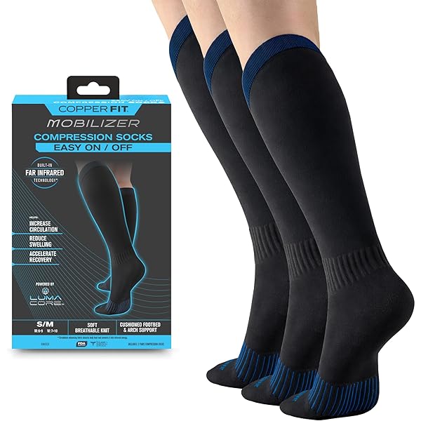 Amazon.com: Copper Fit Unisex Compression Sock, Choose Size and Pairs (1, Small / Medium) : Clothing, Shoes & Jewelry Amazon.com: Copper Fit Unisex Compression Sock, Choose Size and Pairs (1, Small / Medium) : Clothing, Shoes & Jewelry