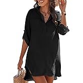 AI'MAGE Bathing Suit Cover Up for Women Swimsuit Coverup Shirt Summer Swimwear Bikini Beach Essentials S-3XL