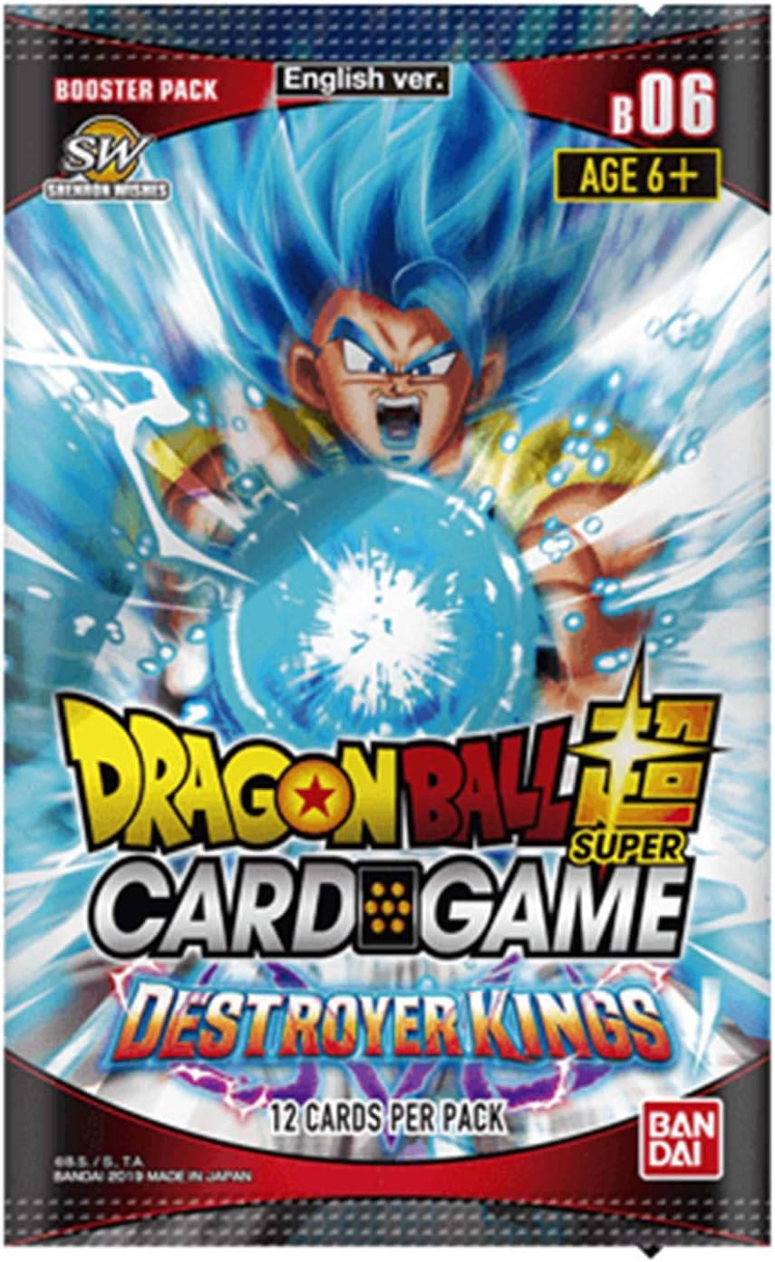 Dragon Ball Super Destroyer Kings Booster Pack Trading Card Game (1 Booster Pack)