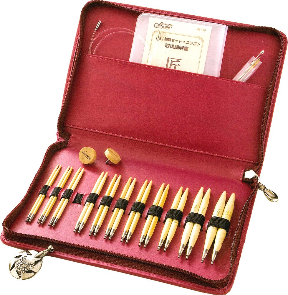 Clover 「匠」輪針セット〈コンボ〉 45-150 赤商品画像