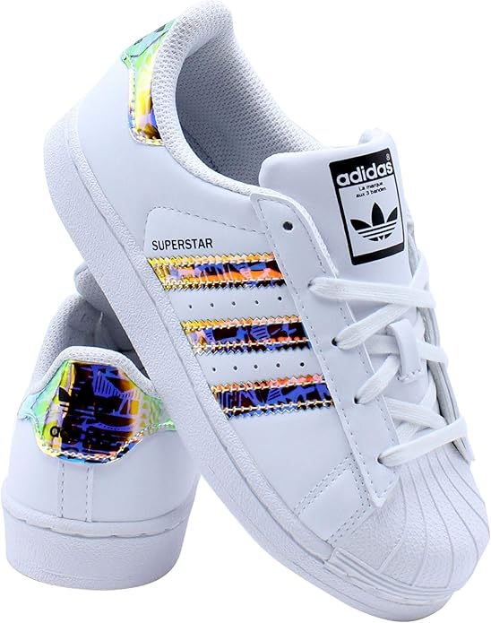 adidas superstar slip on kids white