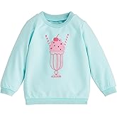 Mud Pie Girls Mud Pie Children's Blue Sparkle Sweatshirt