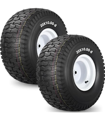 Amazon.com: (1) Turf Tire Assembly 20x10.00-8 Fits Gravely Ariens