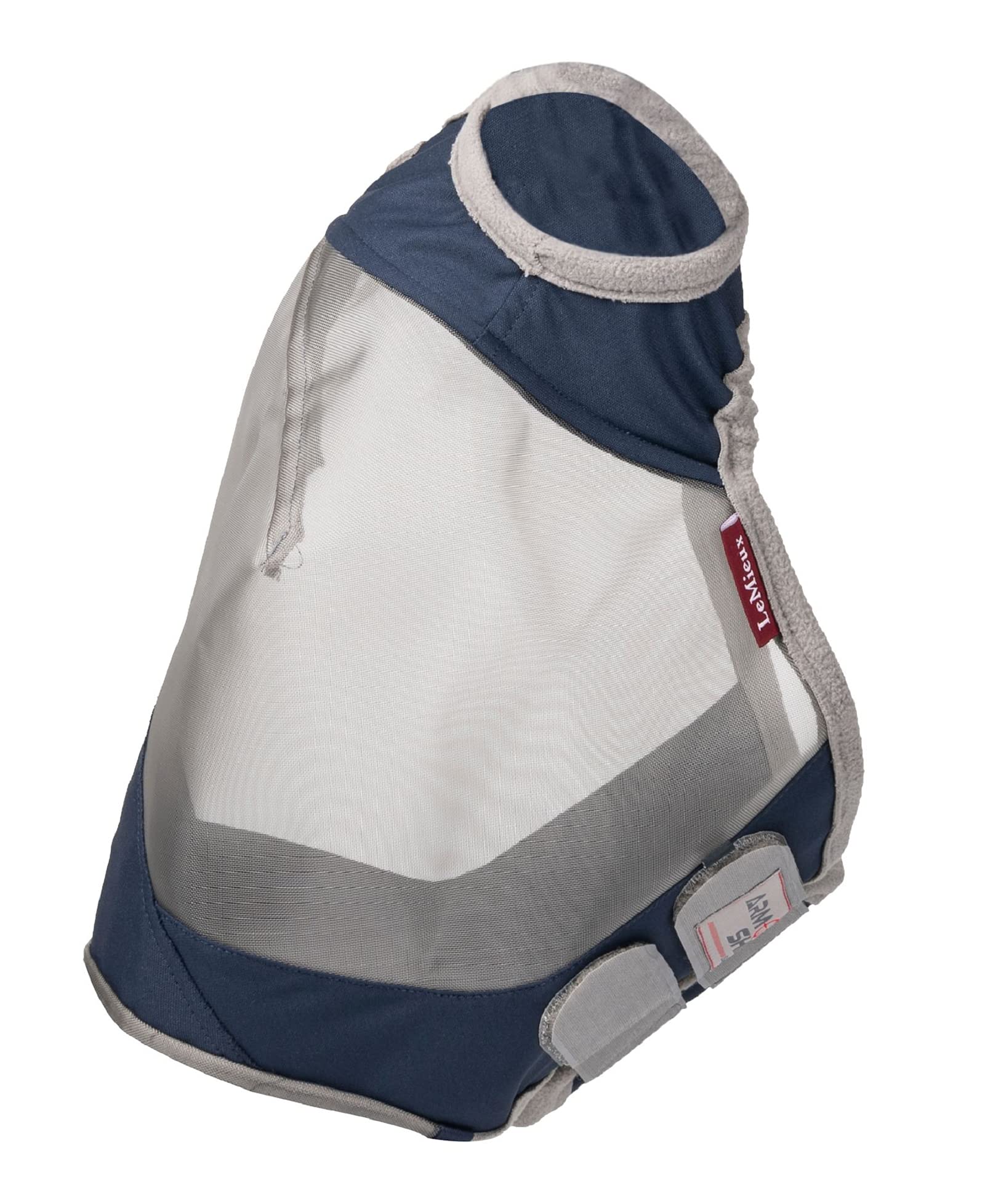 LeMieux Horse Armour Shield Standard Mask in Navy - Breathable Bamboo Lining - UV Protection - Large