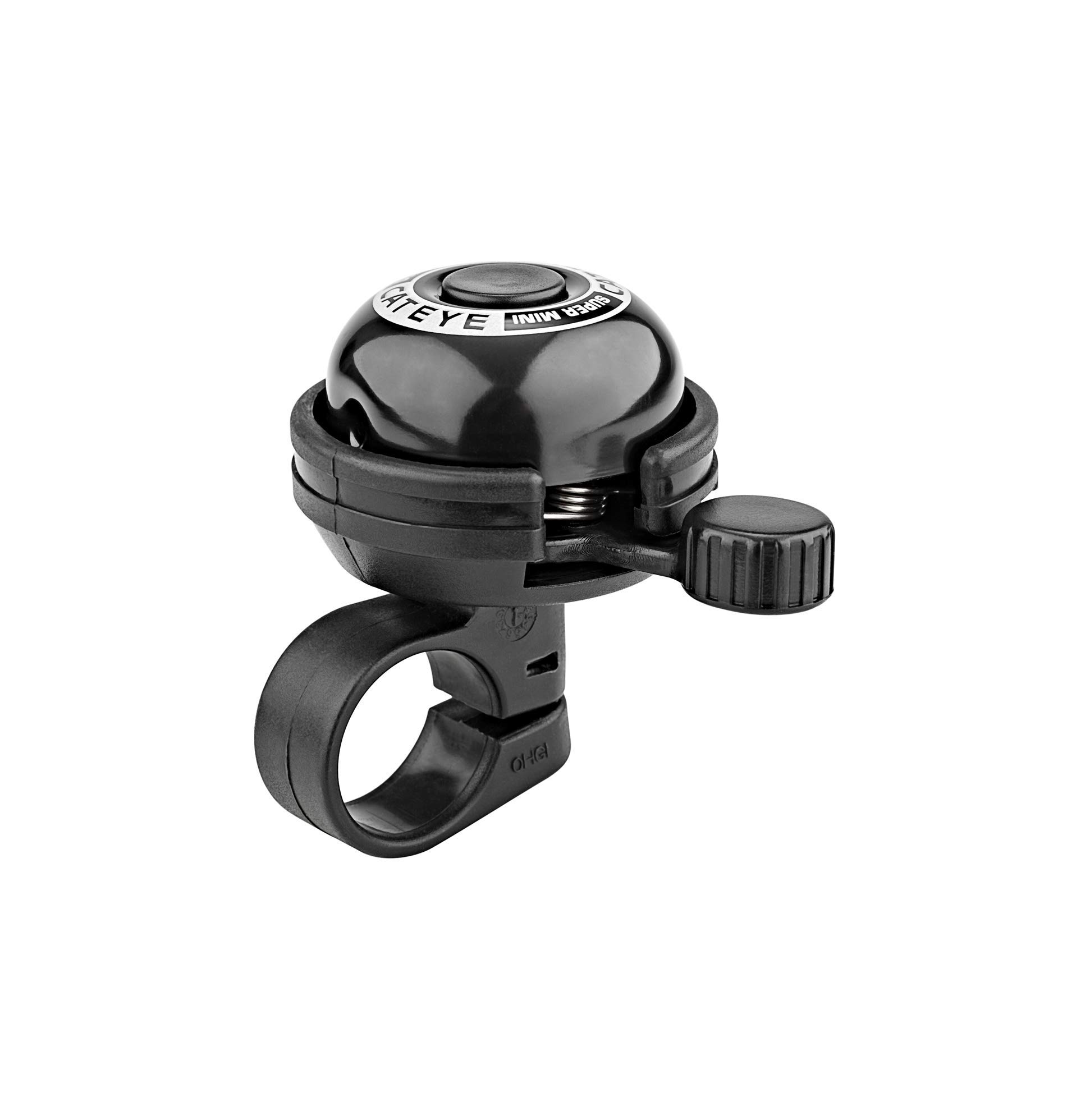 CatEye PB-600 Super Mini Bell Black: Ultra-compact, loud, lightweight, black