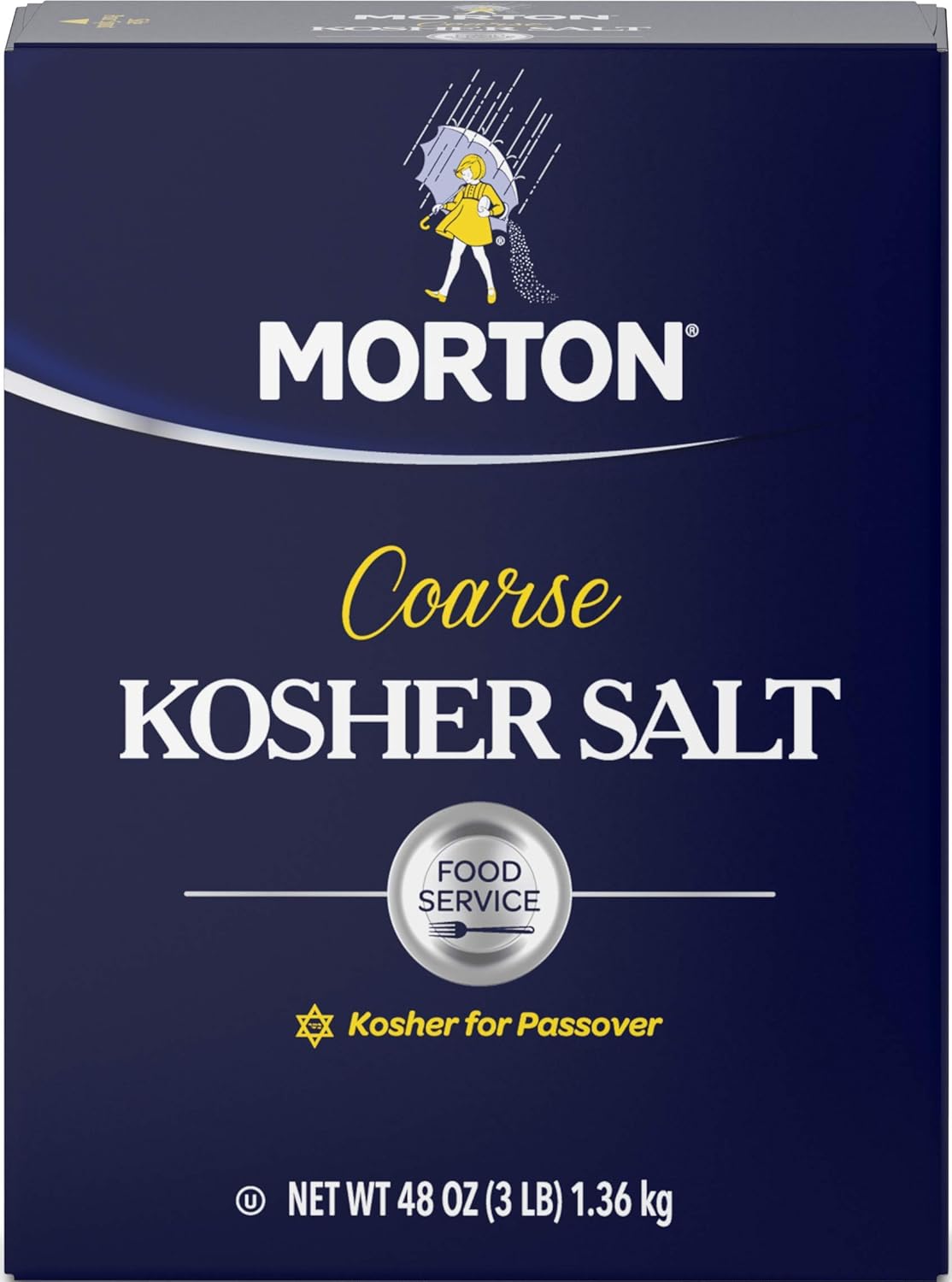 Morton Coarse Kosher Salt - 3 Lb Box : Morton S Kosher Salt : Grocery & Gourmet Food