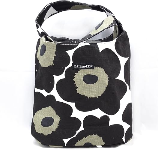 Amazon Marimekko マリメッコ ウニッコ ショルダーバッグ Marimekko Clover Black Marimekko マリメッコ 斜めかけバッグ