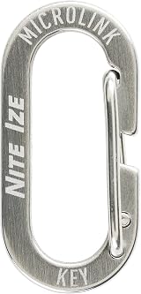 Nite Ize MicroLink Carabiner Stainless Steel 4 Pack view 2