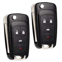 SUPALAND Flip Key Fob Replacement Fits for Chevy