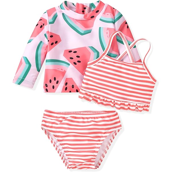 Conservative Bathing Suits For Girls Custom Teenager Floral Zipper Styles Rash Guards Girl Swimsuit With Sun Girls Swim Shorts