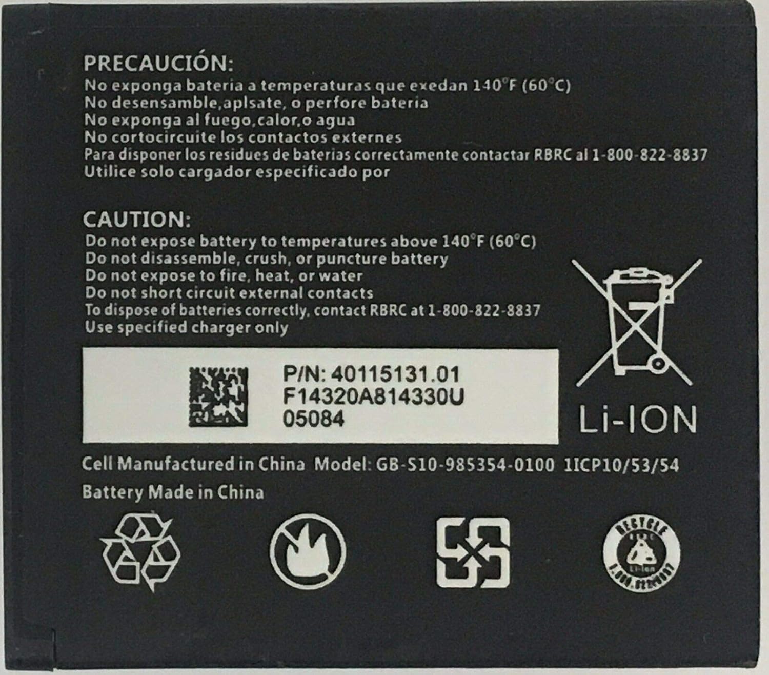 GSParts New Novatel 6620L Verizon Jetpack 6620L Battery P/N 4011513 3.8V 4000mAh