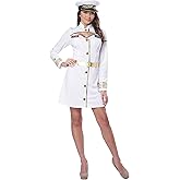 California Costumes womens Navy Captain Or Adult
