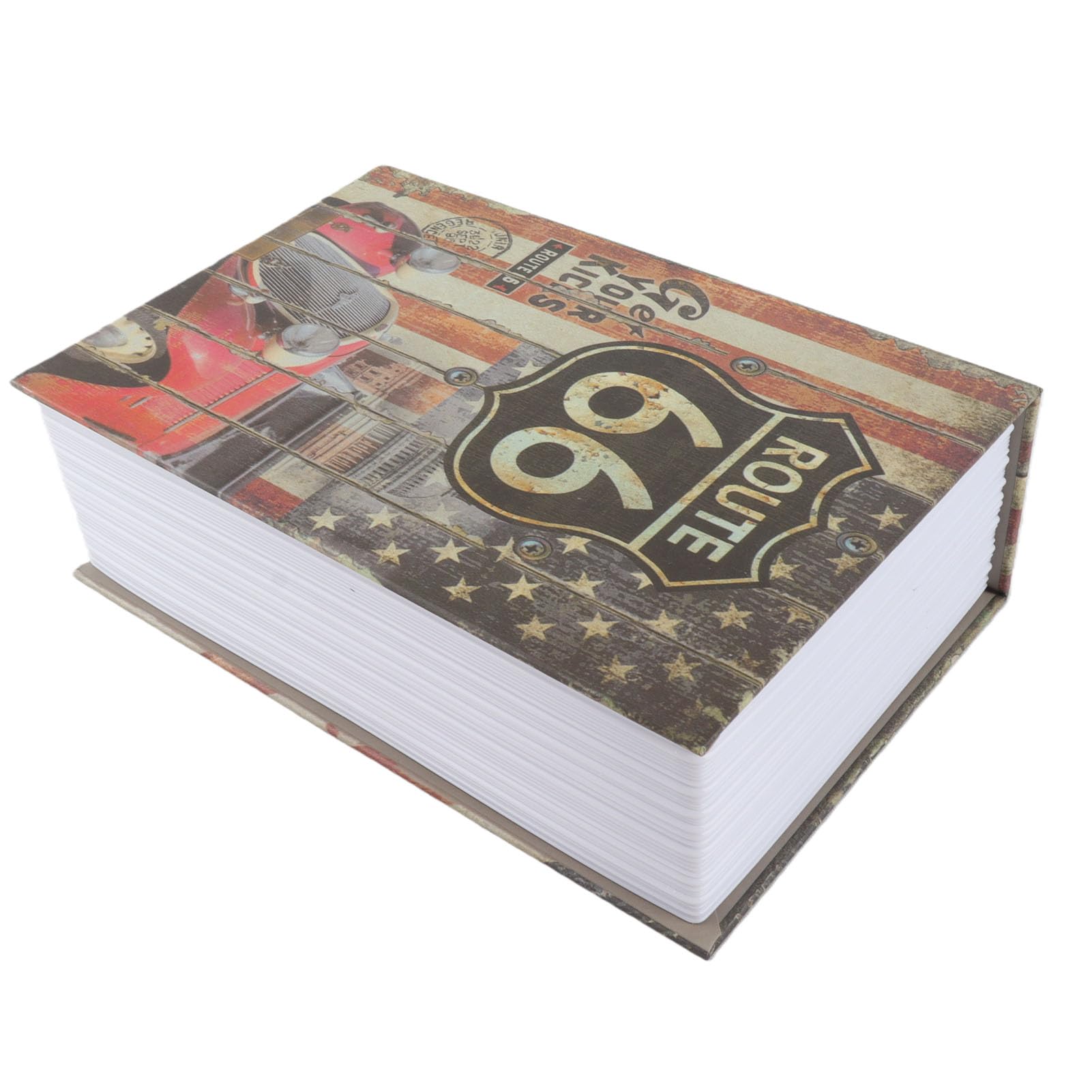 Diversion Book Safe - Dictionary Secret Cash Box With Security Key, Bible Storage Box, Hidden Safe (American Dream Type)