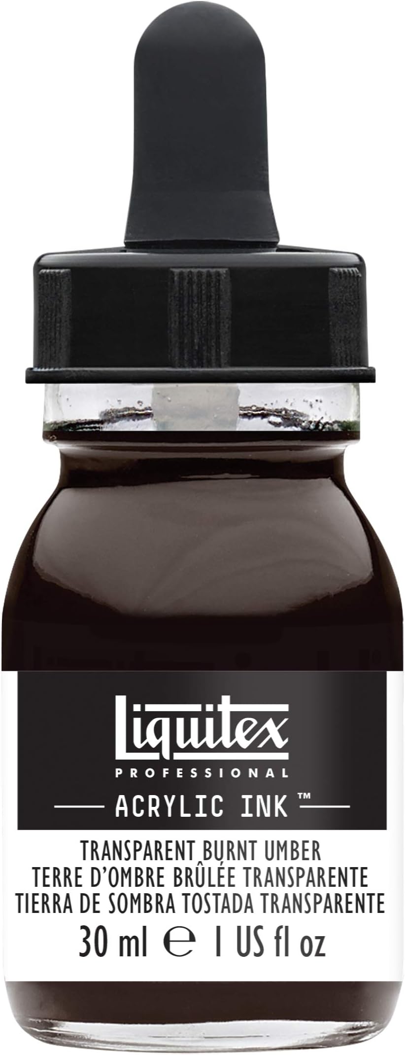 Liquitex Professional Ink Tuschen Umbra 30ml Airbrush Acrylic Paint