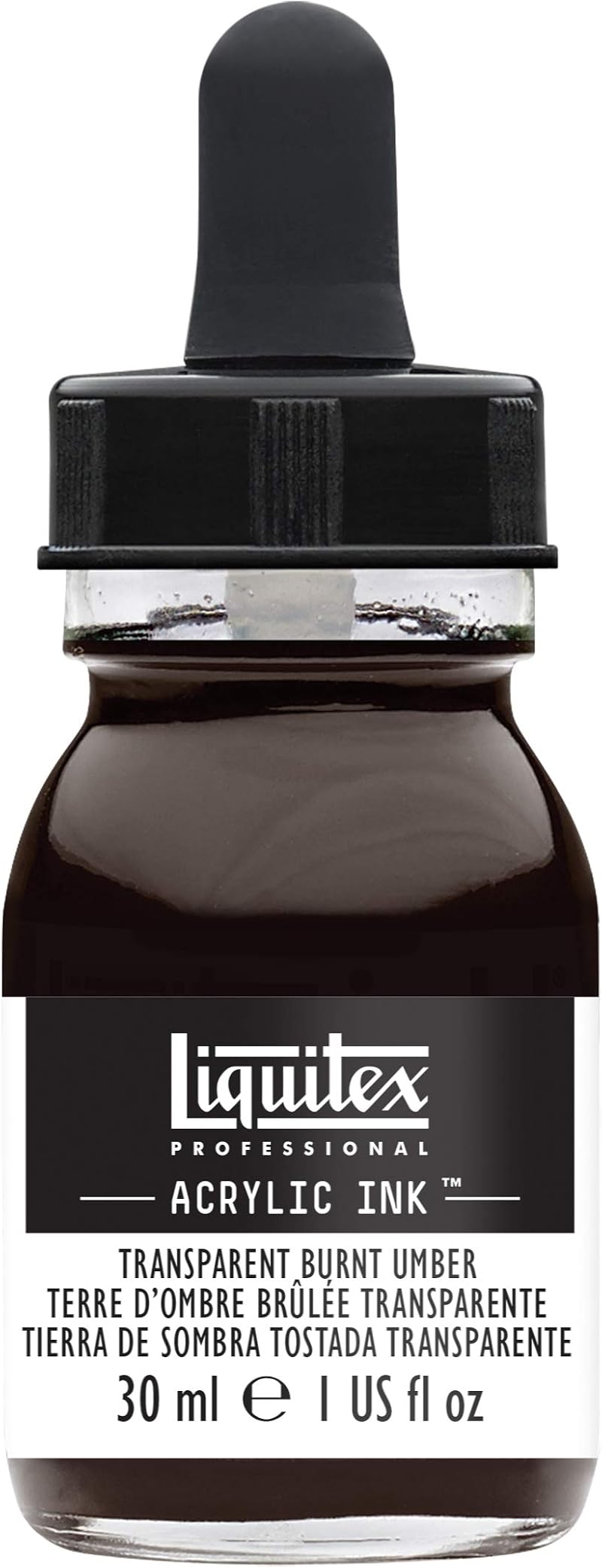 Liquitex Professional Ink Tuschen Umbra 30ml Airbrush Acrylic Paint