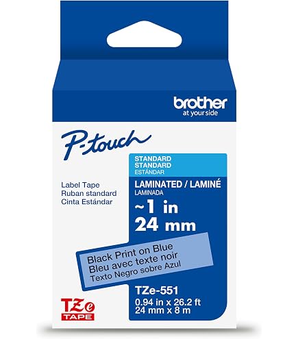 Amazon.com: Brother Genuine P-Touch TZE-545 Tape, 3/4