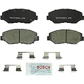 BOSCH BC914 QuietCast Premium Ceramic Disc Brake Pad Set - Front | Compatible with Select Acura ILX; Honda Accord, Civic, CR-V, Element, Fit