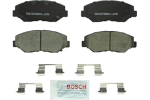 BOSCH BC914 QuietCast Premium Ceramic Disc Brake Pad Set - Compatible with Select Acura ILX; Honda Accord, Civic, CR-V, Element, Fit; FRONT