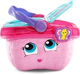 LeapFrog Shapes & Sharing Picnic Basket Educational Toy Pink 16 Pieces view 3