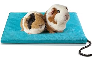 JLSAME Pet Heating Pad, Outdoor Indoor Electric Heated Pad for Dog & Cat, Warm Heated Mat Waterproof Heated Dog Cat Bed with Chew Resistant Cord, Comfortable Heater Blanket for Puppy and Kitten (12" x 16")