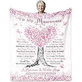 Ucuxuov Mawmaw Gifts from Grandkids Grandchildren, Mawmaw Birthday Gifts Blanket 60''x50'', Mawmaws Gift Ideas for Mothers Day for Mawmaws, to My Grandma Throw Blanket, Grandma Present
