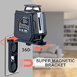 Laser Level, Firecore 360° Green Self Leveling