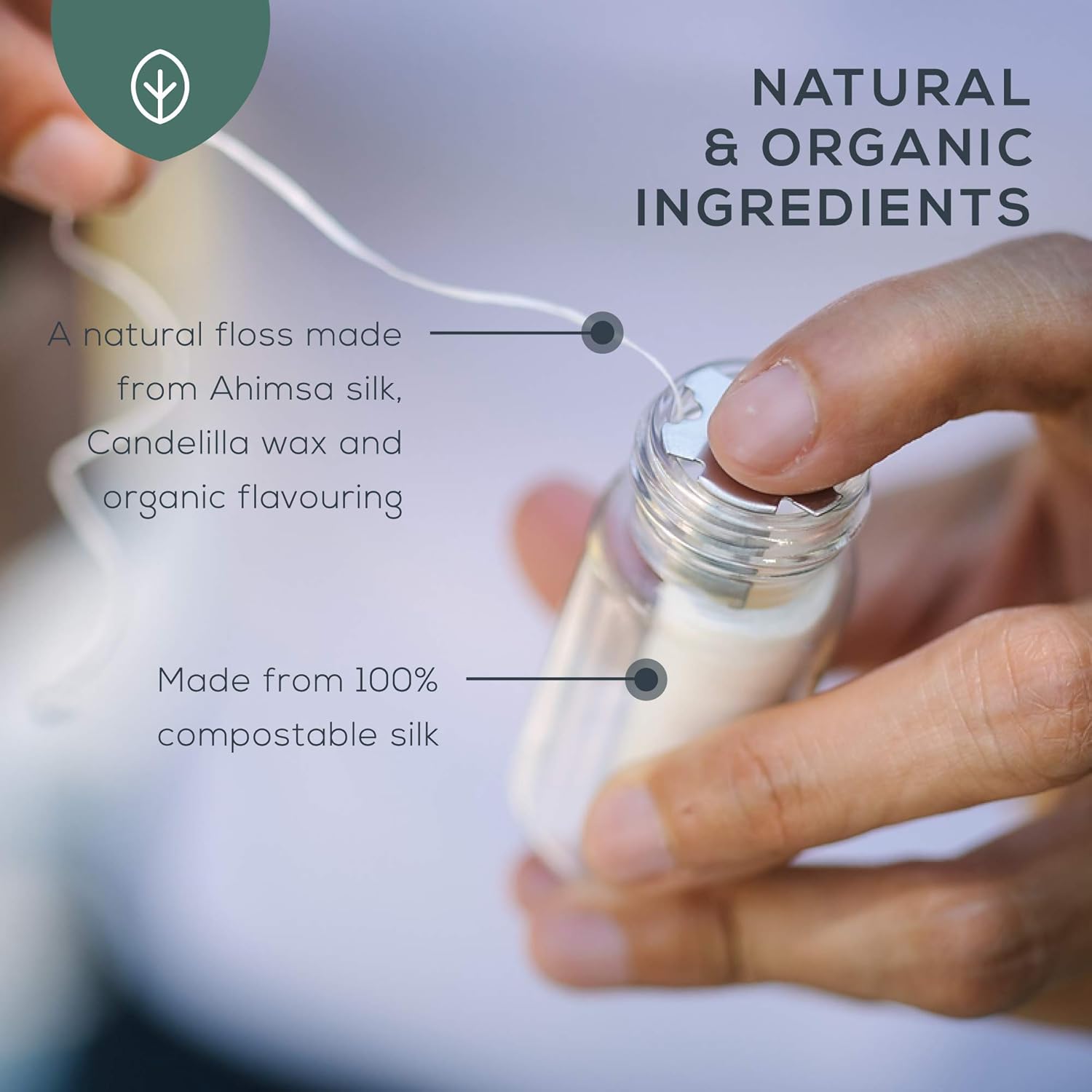 Natural Dental Floss Biodegradable Eco Dental Floss