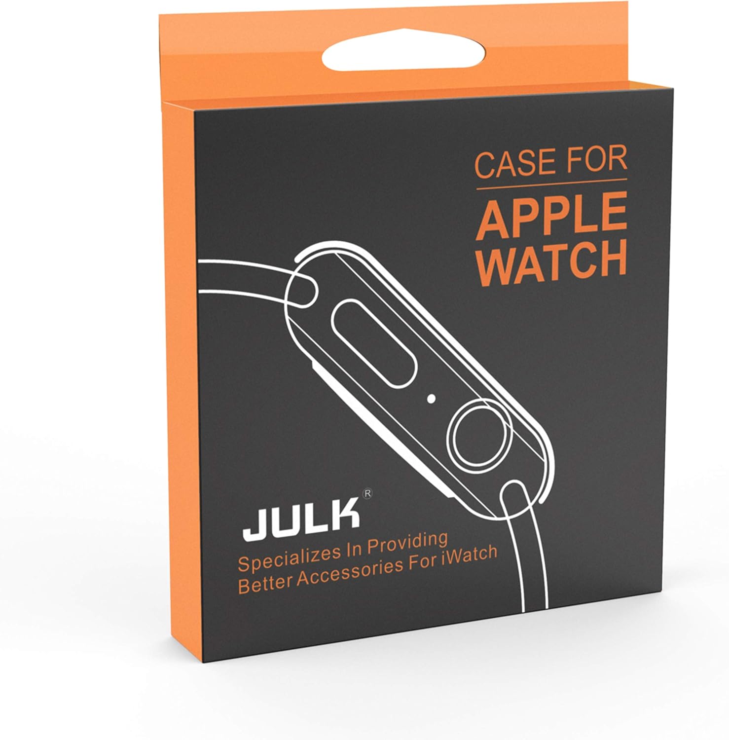 [2-Pack] Julk Case for Apple Watch Series 6 / SE/Series 5 / Series 4 Screen Protector 40mm, Overall Protective Case TPU HD Clear Ultra-Thin Cover (2 Transparent)