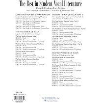 Part II The First Book Of Mezzo-Soprano/Alto Solos - Partition Pour Chant The Voice