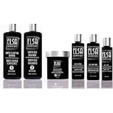 Treatment Elsa Rodriguez Gold Therapy Professional Hair Treatment System, 3-Step Gold Therapy Kit with Shampoo, Treatment smooth gold and Mask, 33.8 fl oz For Professional Use Only.