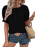 EVALESS Shirts for Women Business Casual Outfits