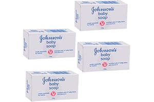 JOHNSON & JOHNSON Johnson's & Johnson Baby Bar Soap White 100g. (Pack 4)