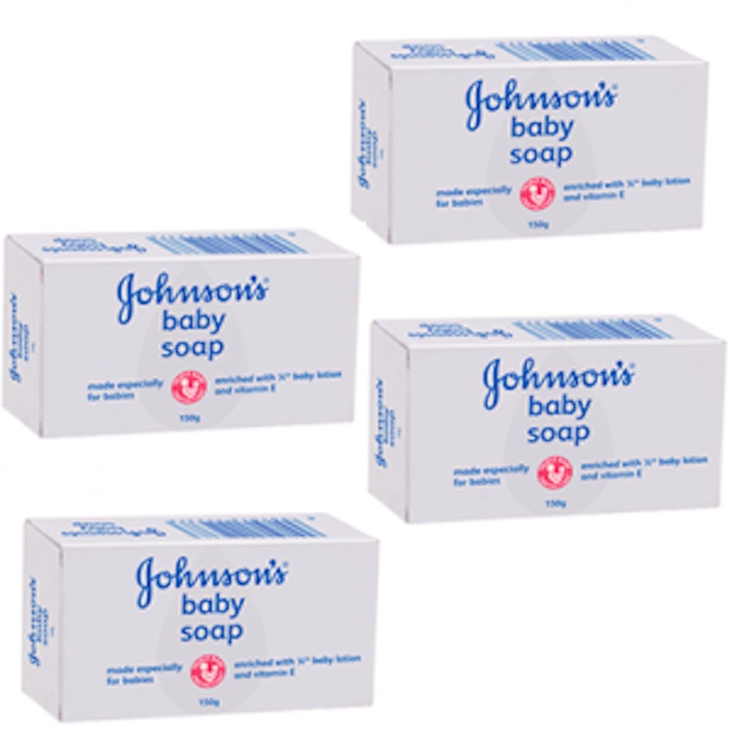 Johnson's & Johnson Baby Bar Soap (White, 100g) Pack 4 Amazon.in Baby