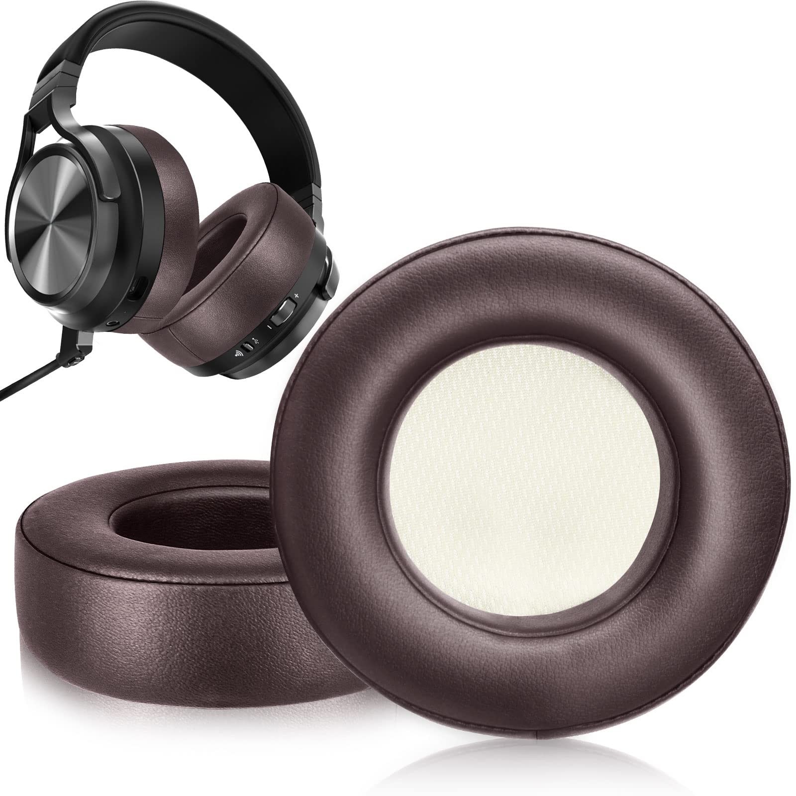 XBERSTAR Ear Cushion Compatible with Corsair Virtuoso RGB Wireless SE/Virtuoso XT Gaming Headset Replacement Ear Pad