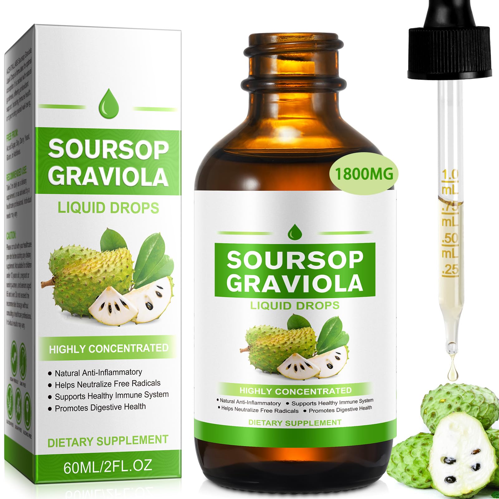 Soursop Graviola Liquid Drops