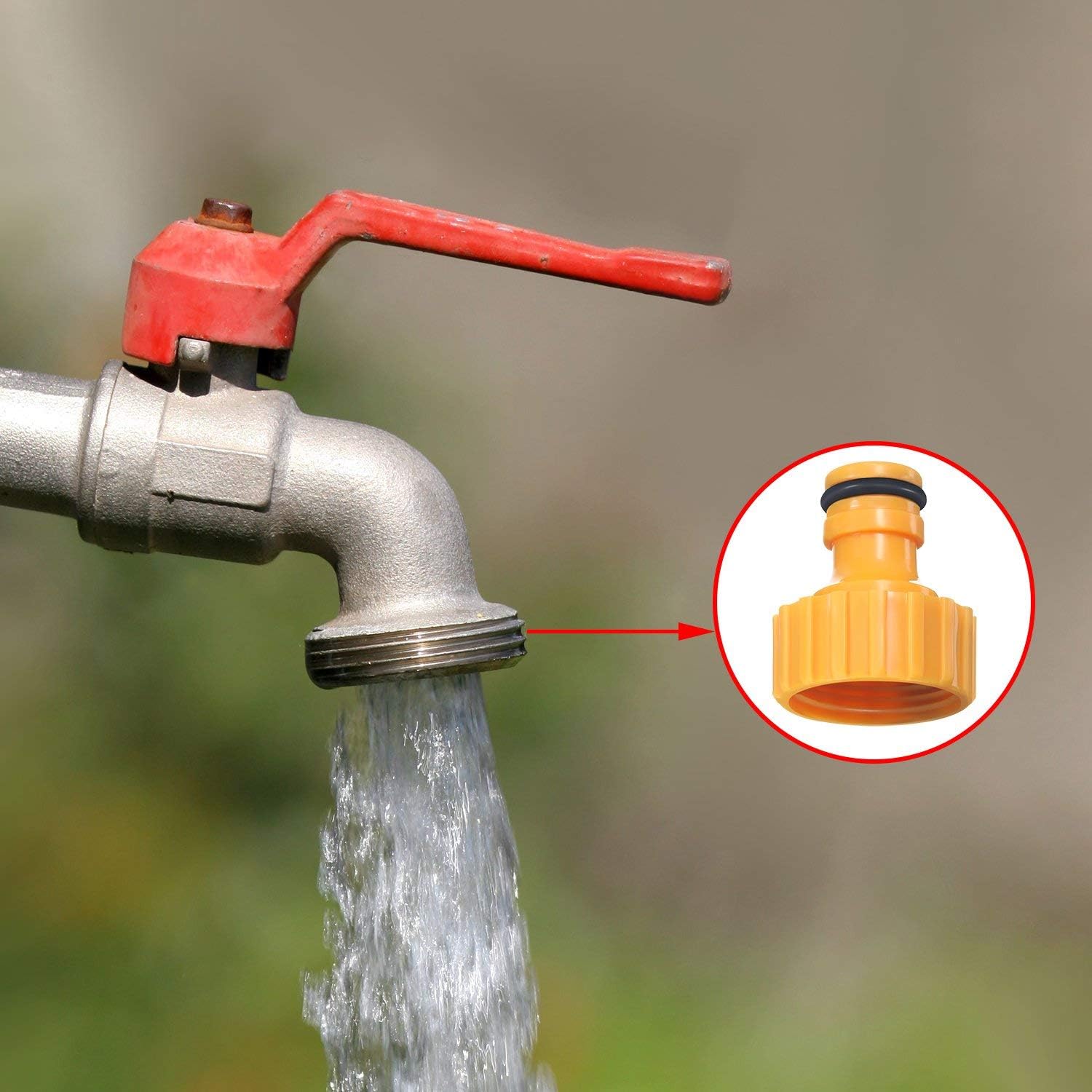 Lavado de Coche ANDERK 12 Piezas Conector de Manguera de conexión