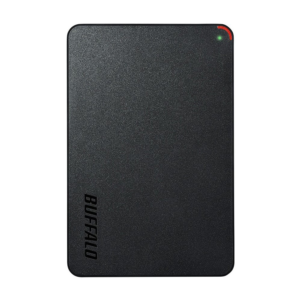 BUFFALO ミニステーション USB3.1(Gen1)/USB3.0用ポータブルHDD 1TB 【 iPhone 16 / 16 pro 動作確認済み 】HD-PCFS1.0U3-BBA商品画像