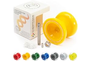 Cheatcode Yoyo by Brandon Vu | Master Fingerspin Tricks | Responsive & Unresponsive Yo-yo for Kids, Teens & Adults | Great Yo Yo for Beginners | Extra Professional Ball Bearing Kit Included | Offset
