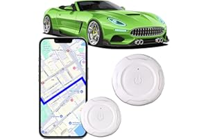 WNRFG 2025 GPS Tracker for Vehicles, Cars, Kids & Pets - Real-Time Tracking Device with No Monthly Fees, No SIM Card Required, Long Battery Life-Hidden Car Tracker with Worldwide Coverage & No Subscription