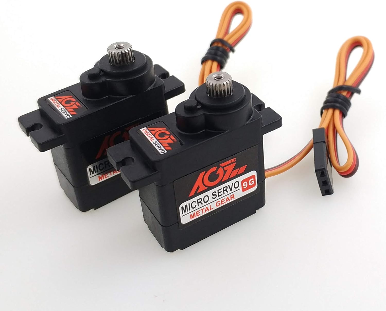 2PCS AGFrc Micro Servo 9g Servo Motor Kit Digital 11g