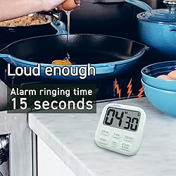 dretec Digital Timer Kitchen Timer Large LCD