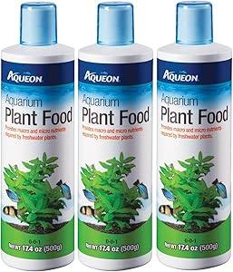 (3 Pack) Aqueon Water Care Aquarium Plant Food, 17.4-Ounce
