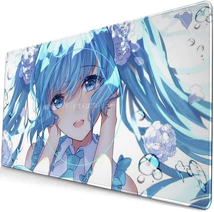 Amazon Co Jp 初音ミクhatsune Miku マウスパッド 大型 パソコン 周辺機器 750ｘ400ｘ3mm パソコン 周辺機器