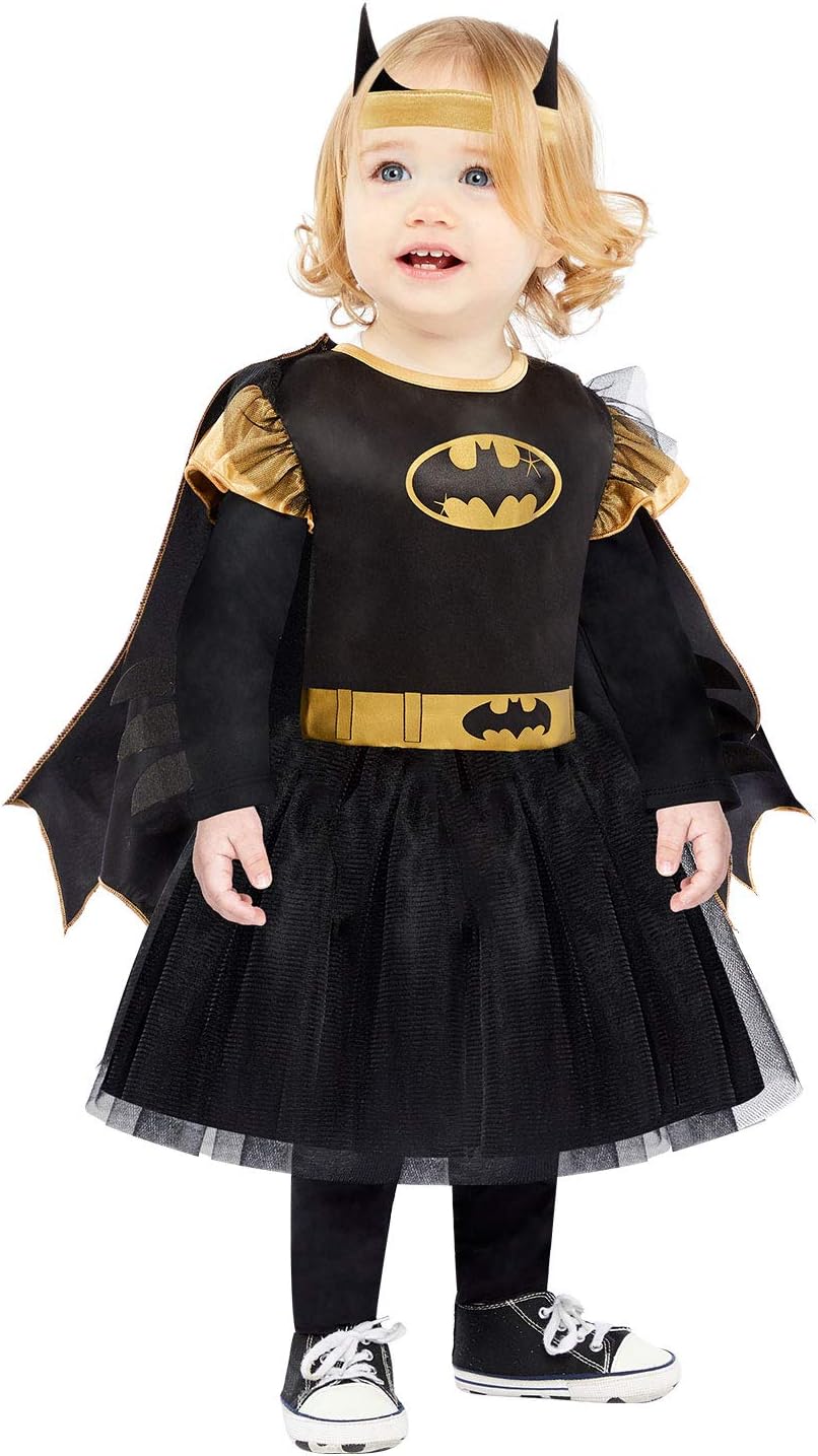 (PKT) (9907676) Batgirl (12-18m), Black, 12-18 Months