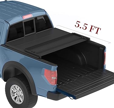 Amazon Com Yitamotor Truck Bed Tonneau Cover Compatible With 2015 2020 Ford F 150 Truck Bed 5 5ft Automotive