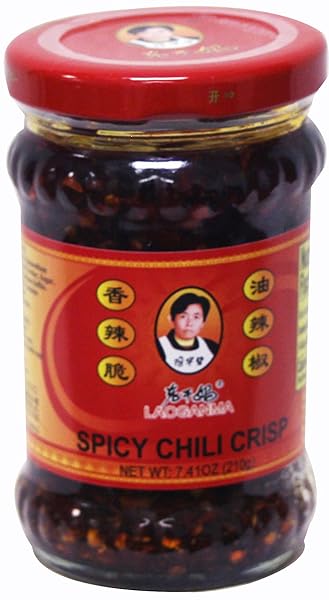 LAO GAN MA CRISP CHILI SPICY, 7.41 OZ