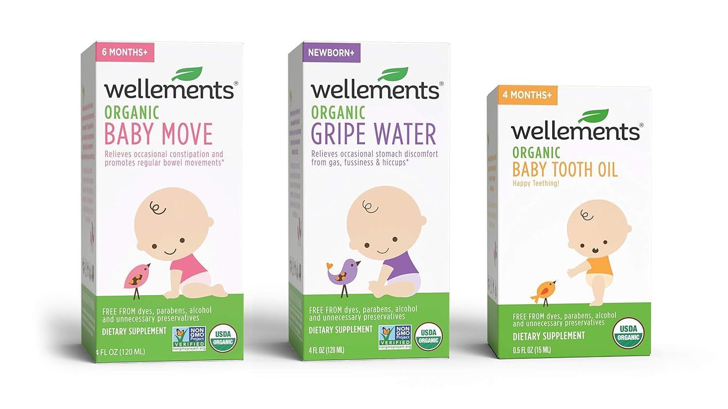 Wellements Organic Baby Remedy Essentials 3