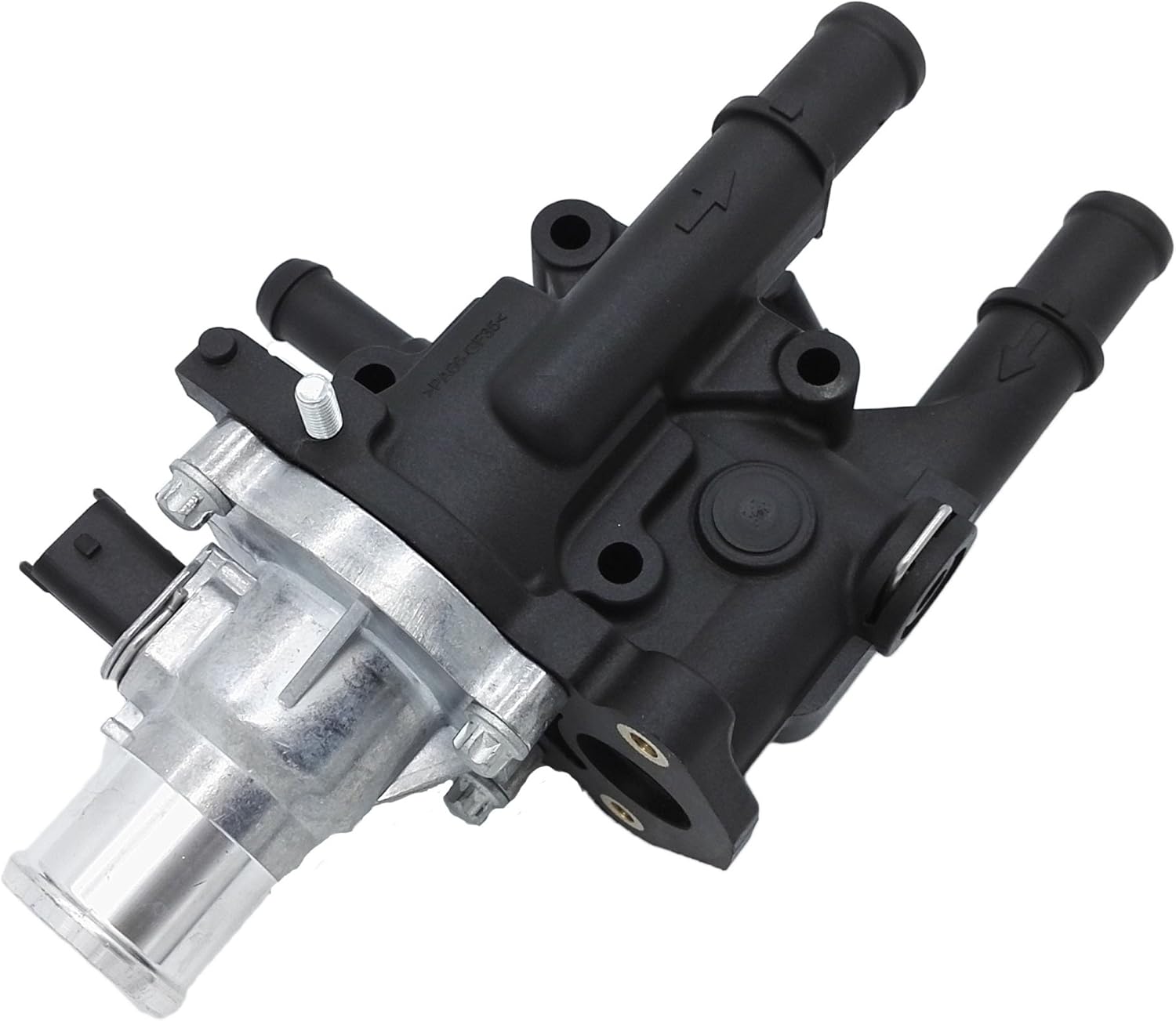 Amazon Com Engine Coolant Thermostat Housing For 2009 2011 Chevy Aveo Aveo5 09 Pontiac G3 G3 Wave 1 6l 96984102 Automotive